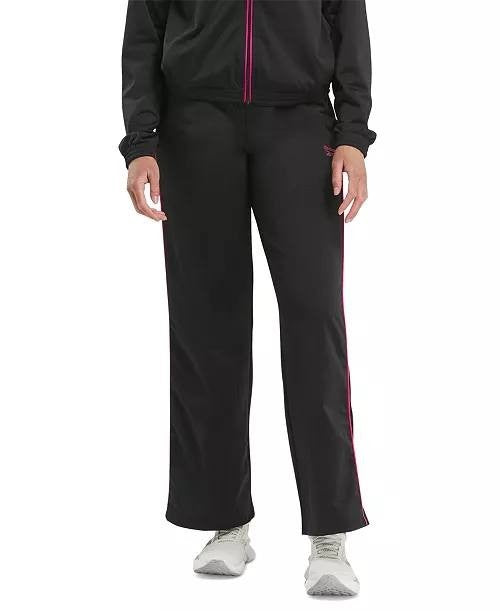 Reebok Women’s Identity Tricot Track Pants Black NWT MSRP $45