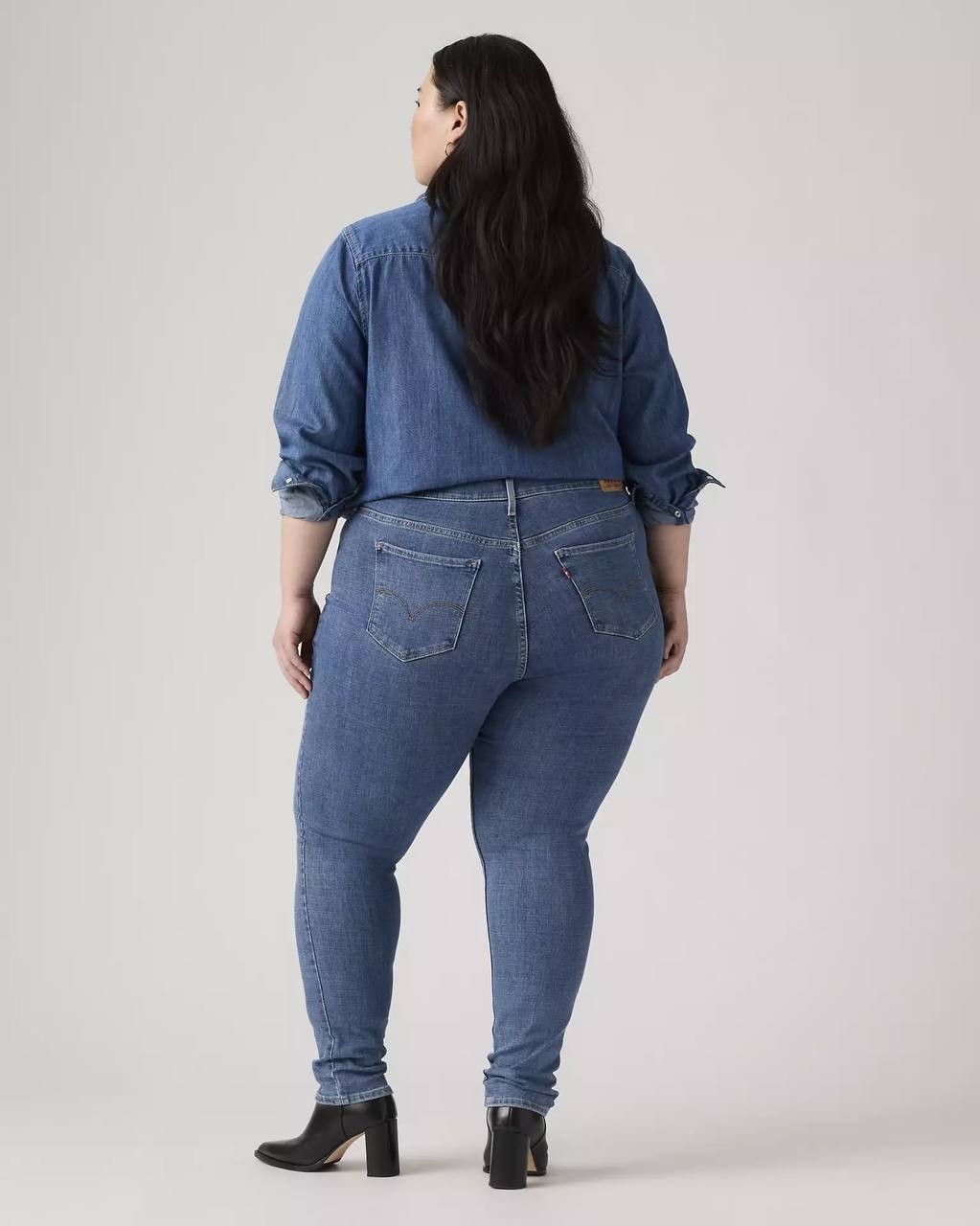 Levi’s 721 High Rise Skinny Jeans Plus Size 20W Lapis Air NWT $69.50