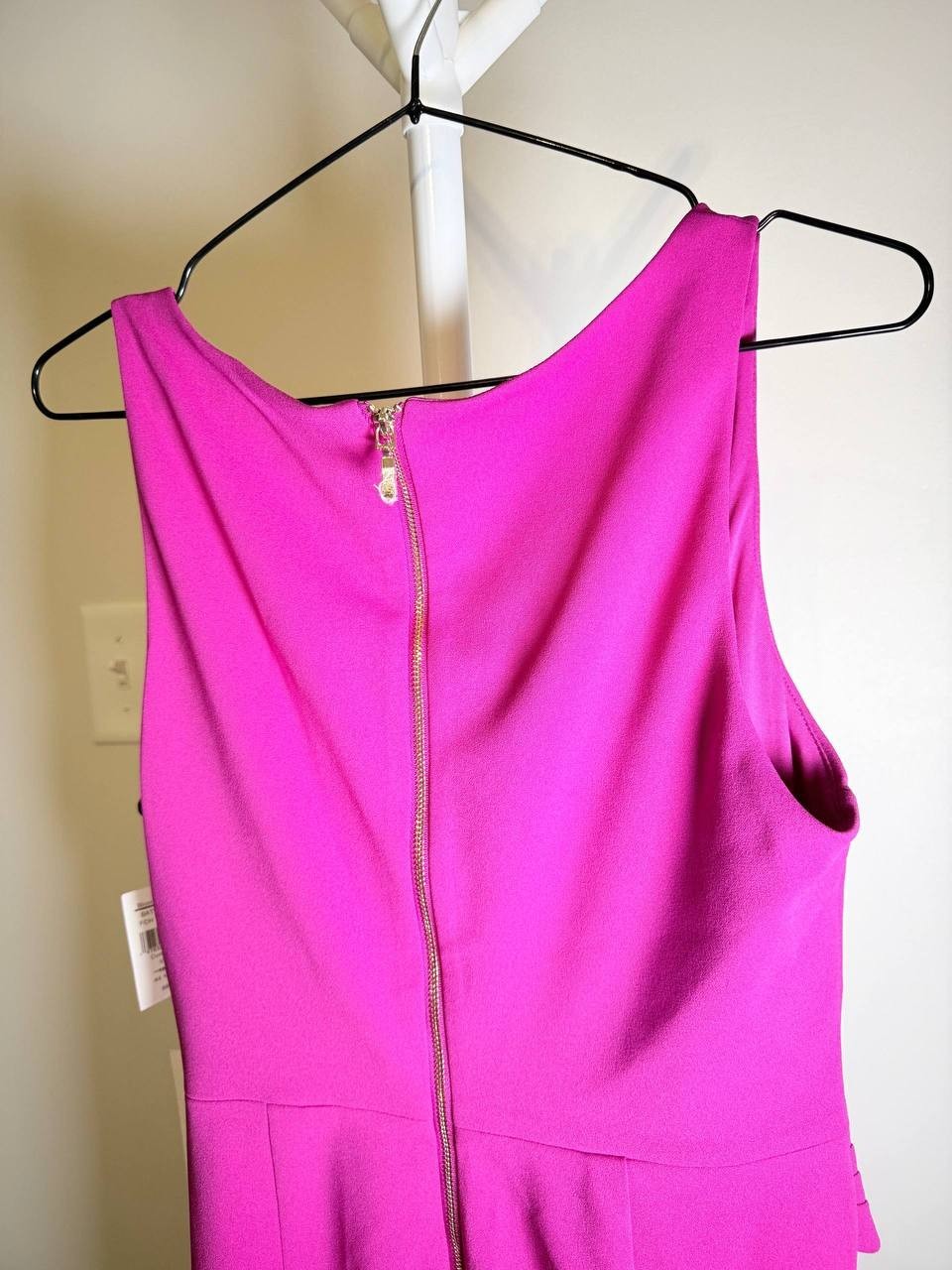 Sienna Origami Pleat Sleeveless Bodycon Dress – Pink– Size 10 – NWT – $108