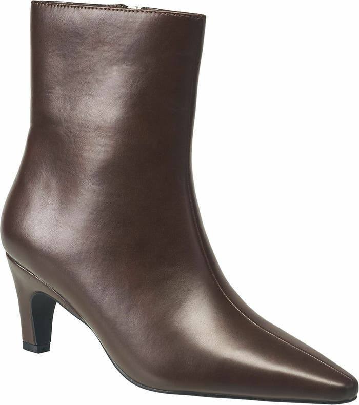 French Connection Chocolate Booties Size 6 New $129