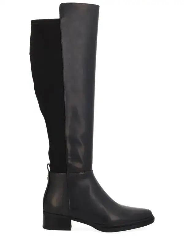Michael Kors Lex Boots 7M Black Man‑Made Knee‑High Designer Style NIB msrp$246