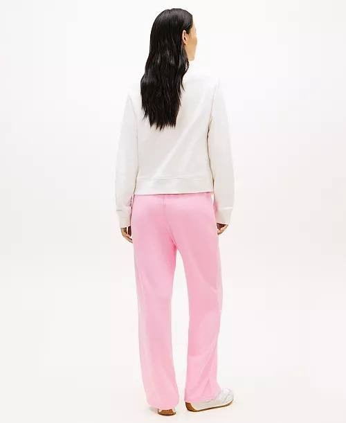 Tommy Hilfiger Women’s Half‑Zip Sweatshirt Ecru M NWT $79.50