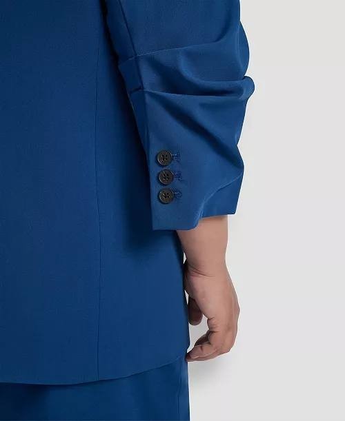DKNY Plus‑Size Notch‑Collar Jacket – Size 18W – NWT – $169