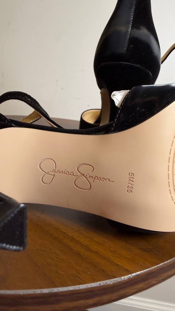 Jessica Simpson Black Synthetic Pumps 5M NIB MSRP $109