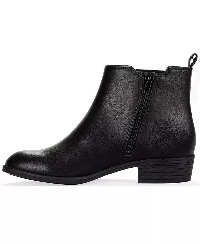 Style&Co Booties Black Man-Made Size 11M New in Box MSRP $69.90