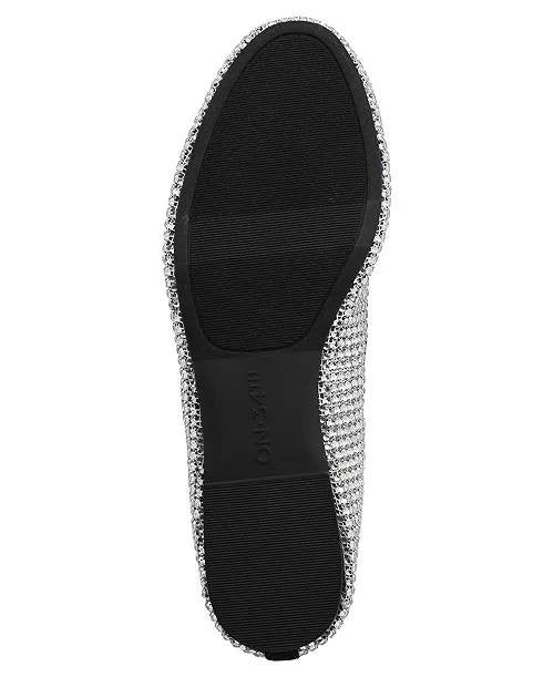 On 34th Farrahh Ballet Flats – Bling Chainmail – Size 7M – NIB