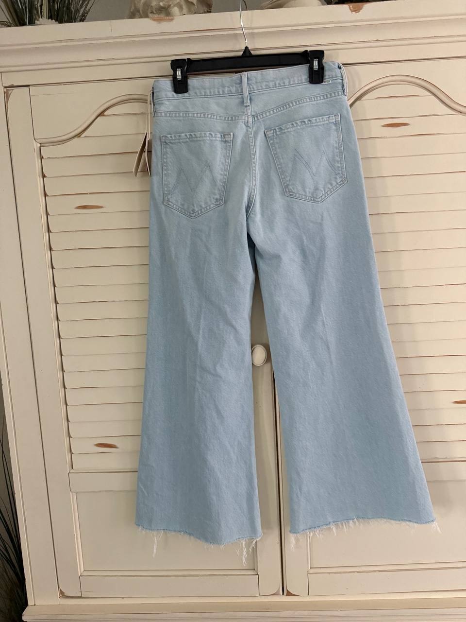 MOTHER The Twister High Rise Wide Leg Jeans – Cowabunga, Size 27