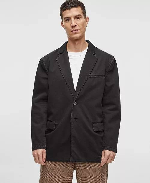 Mode of One Men’s Caray Denim Blazer Relaxed Fit L $139.50 NWT