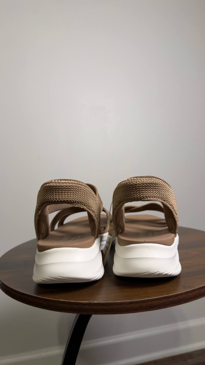 Skechers  Slingback  Sandals  Mocha  7  New  $65