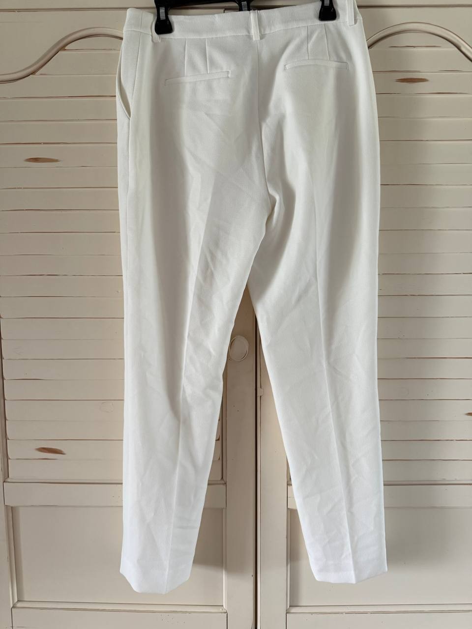 Elie Tahari Slim Linen Pants Ivory, Size 6, NWT - Womens Resort &amp; Workwear