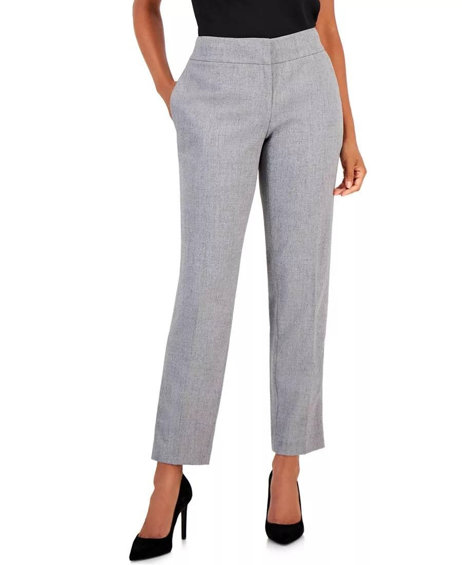 Kasper Stretch Crepe Straight‑Leg Pants – Size 4P – NWT – $79