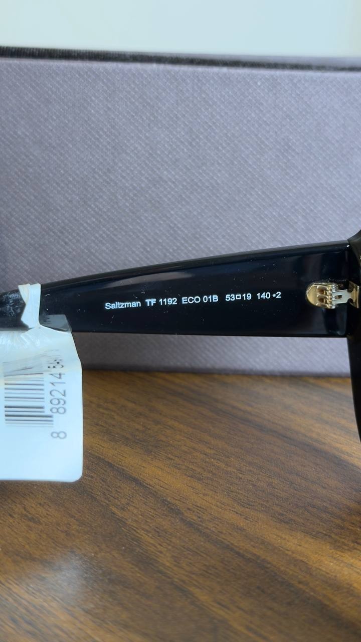 Tom  Ford  Saltzman  Sunglasses  Black  OS  NWT  $530
