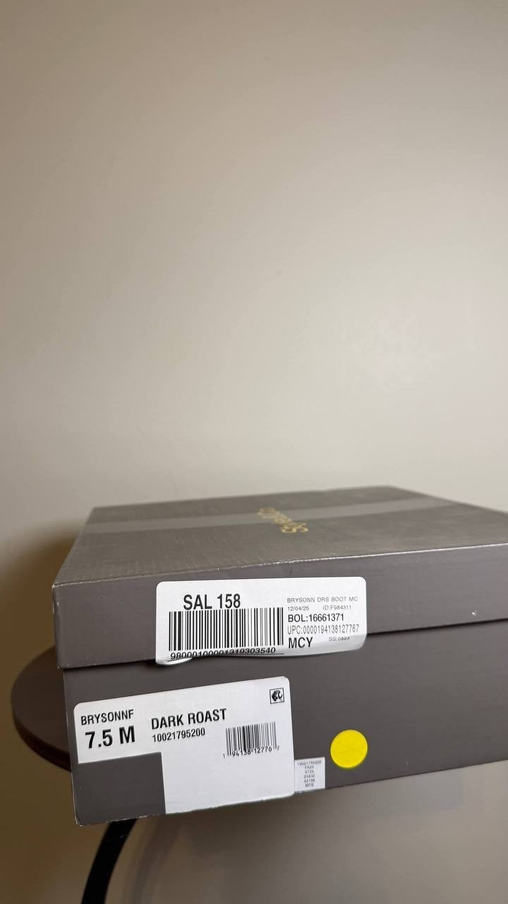 Style&Co Dark Roast Round Toe Boots 7.5M New in Box MSRP $89.90