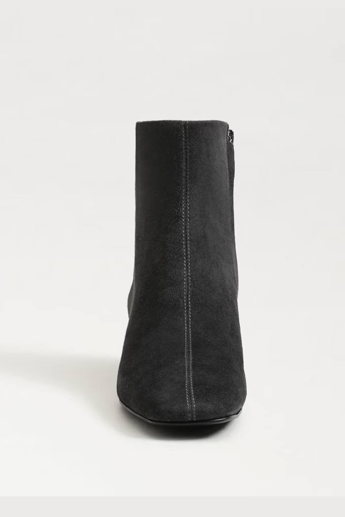 Paige Graphite Suede Ankle Boots – Size 8M – Grey – New in Box