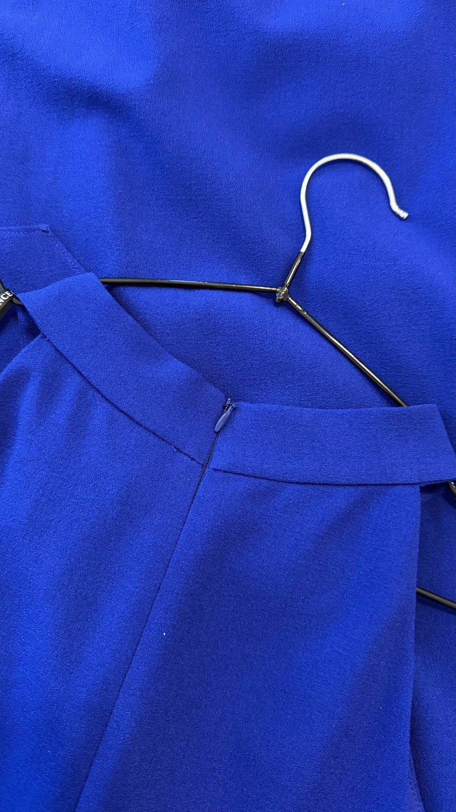 Vince Camuto Women’s Bow‑Neck Halter Dress Royal Blue $138 NWT