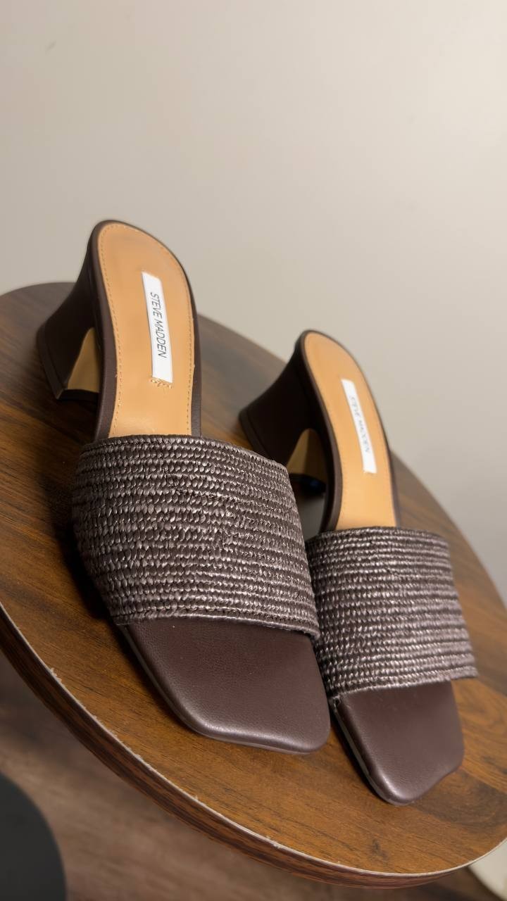 Steve  Madden  Mules  Brown  6.5  B  New  $110