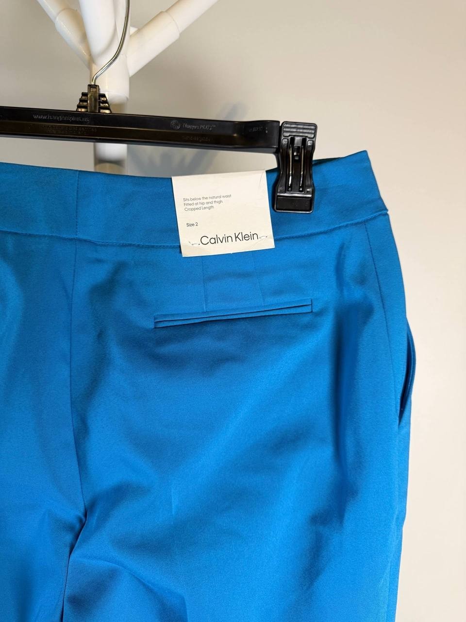 Calvin Klein Ankle Pants – Bright Blue – Size 2 – Tailored Fit – NWT – $99