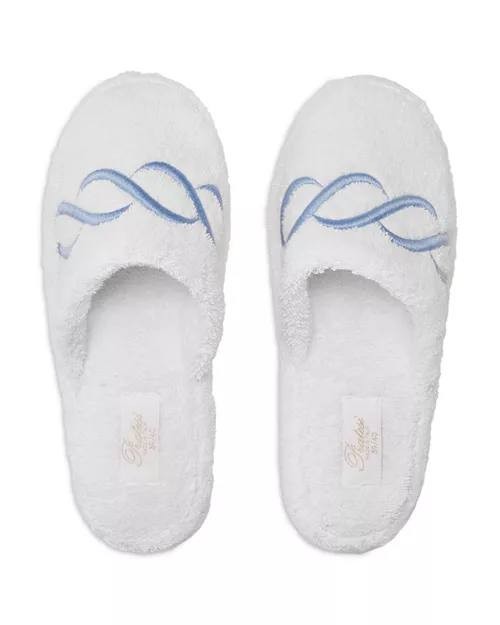Pratesi  Slippers  White  Cotton  37-38  New  $335