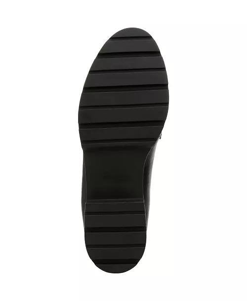 LifeStride Black Faux Leather Loafers 11M NIB MSRP $89.99