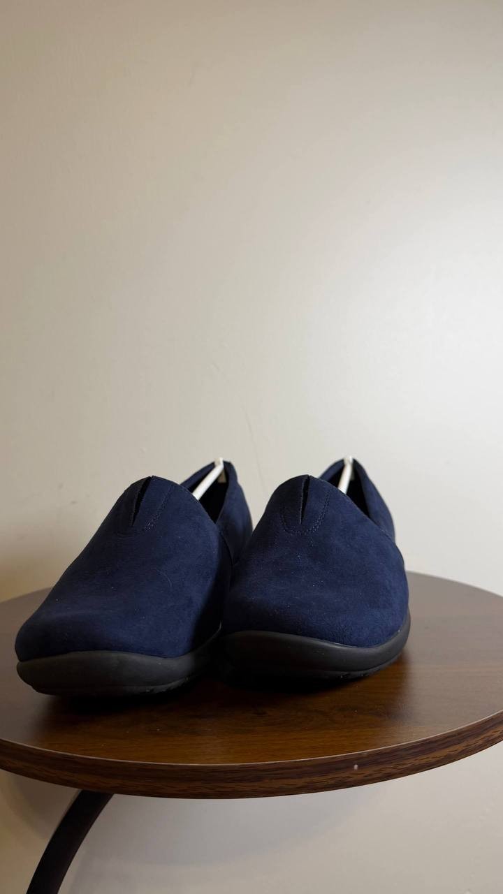 Easy Spirit Flats 9W Dark Blue Slip-On Comfort Shoes New