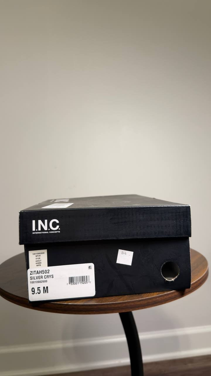 I.N.C.  International  Concepts   Pumps  Silver  Crystal  9.5M  New  $89.90
