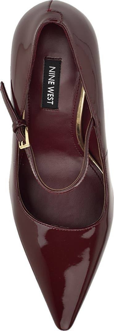 Nine West Jinnie Pointed Toe Pumps Dark Red 7.5M Stiletto NWB $109