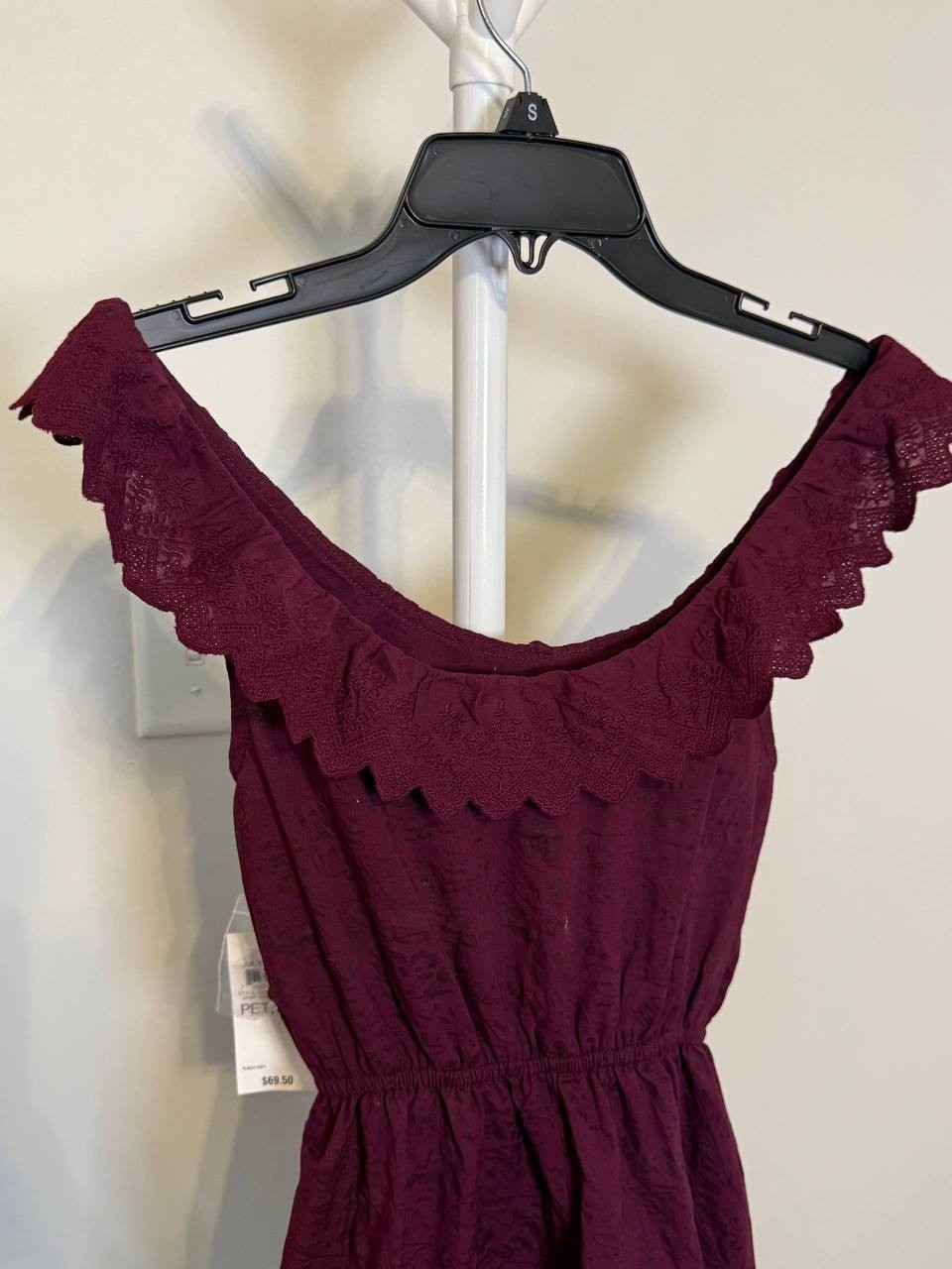 And Now This Petite Ruffled  Cotton  Maxi Dress – Size PET/PET– NWT – $69.50