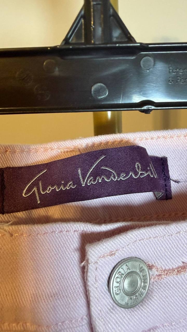Gloria Vanderbilt Amanda Classic Jeans Soft Peony 14P NWT $48