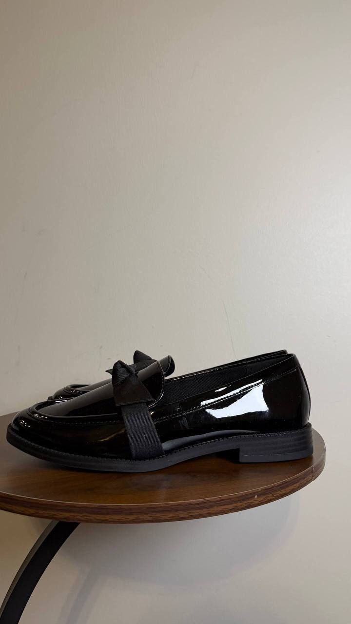 On•34th Women’s Bow Loafers 6.5M Black Man-Made – New in Box MSRP $69.90