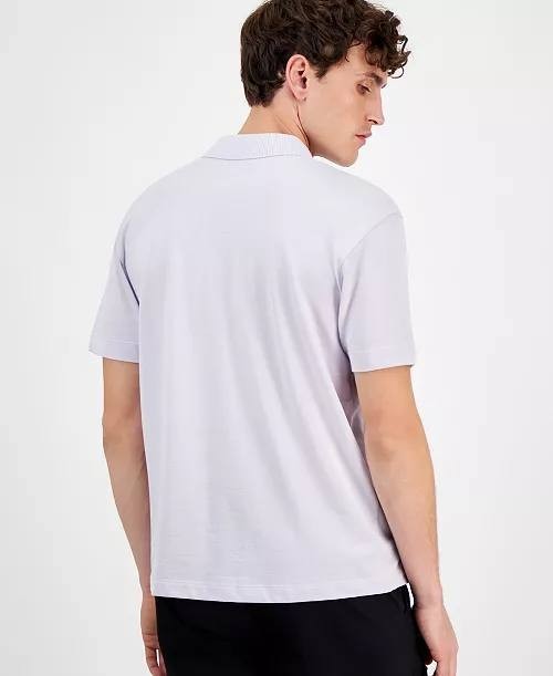HUGO Hugo Boss Dangula Relaxed Fit Logo Polo Shirt White L NWT $98