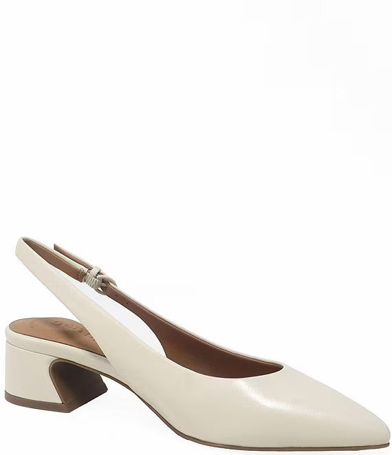 Gentle Souls Kenneth Cole Slingback Pumps Stone 8.5 M Pre-Owned $189.00