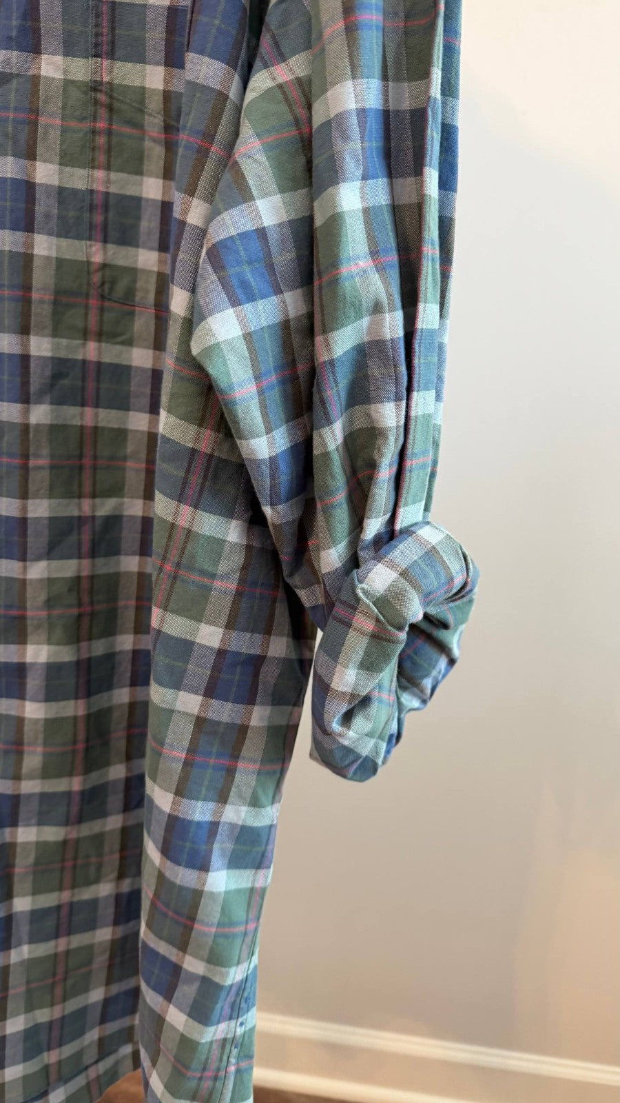 Polo Ralph Lauren Classic Fit Plaid Oxford Shirt Multicolor Plaid NWT
