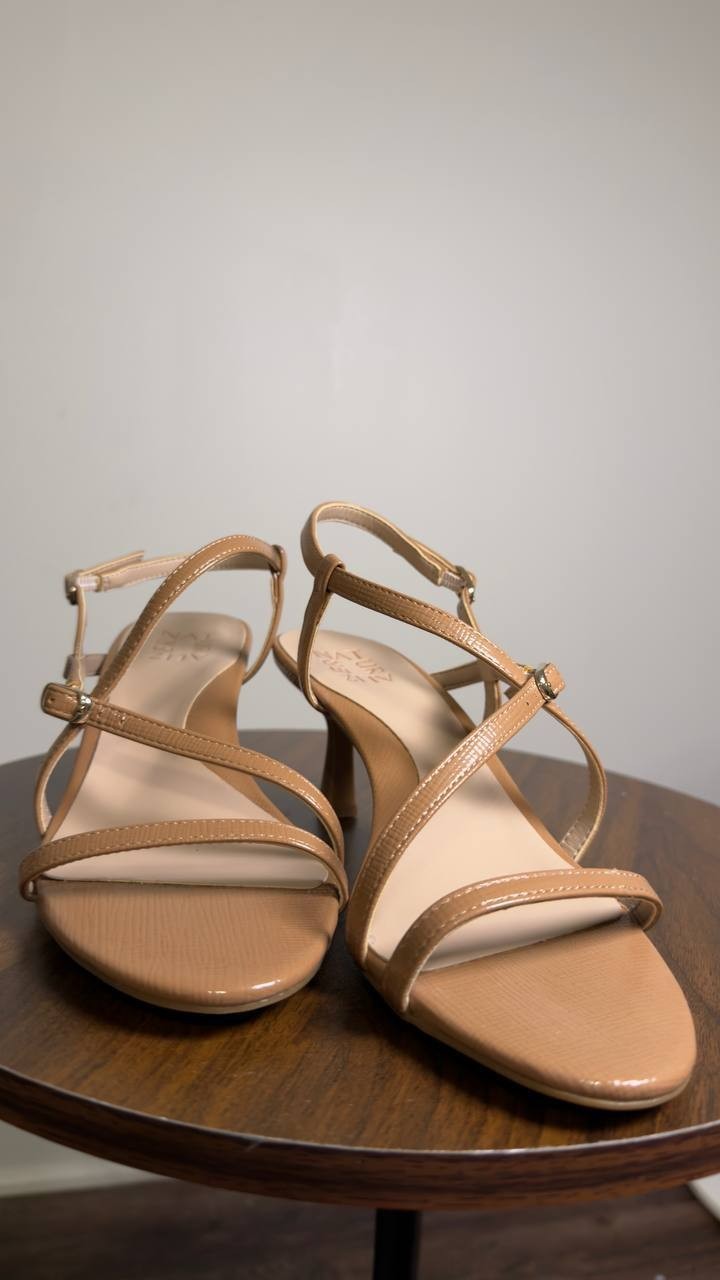 Naturalizer  Dress Sandals  Beige  7.5M  New  $120