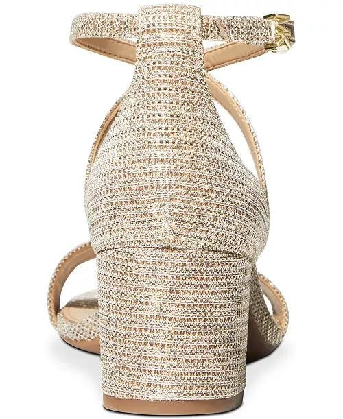 Michael  Michael  Kors  Dress  Sandals  Pale  Gold  8.5M  New  $119.50