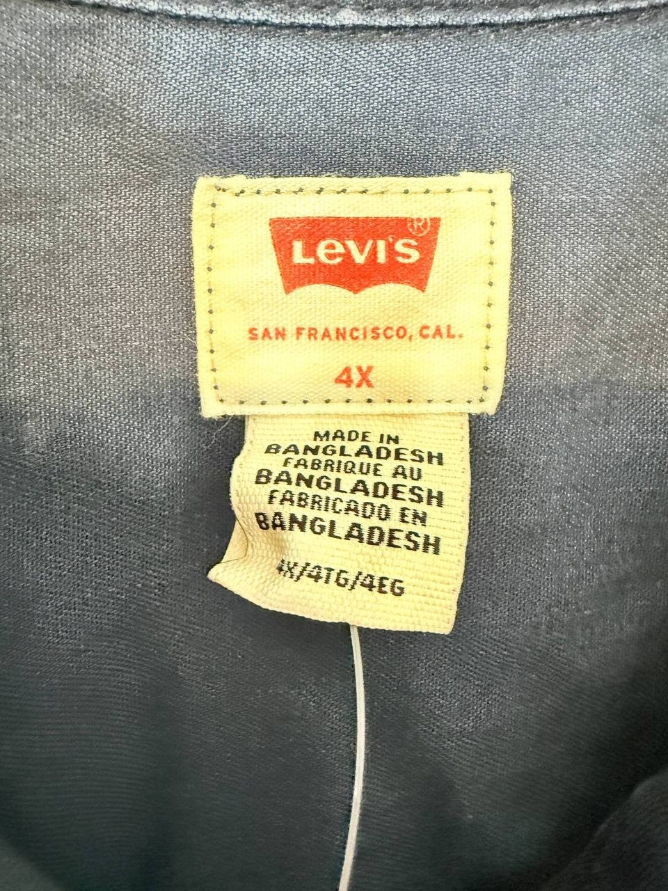 Levi’s Plus Size Darlene Button‑Front Shirt – Navy – Size 4X – NWT – $59.50