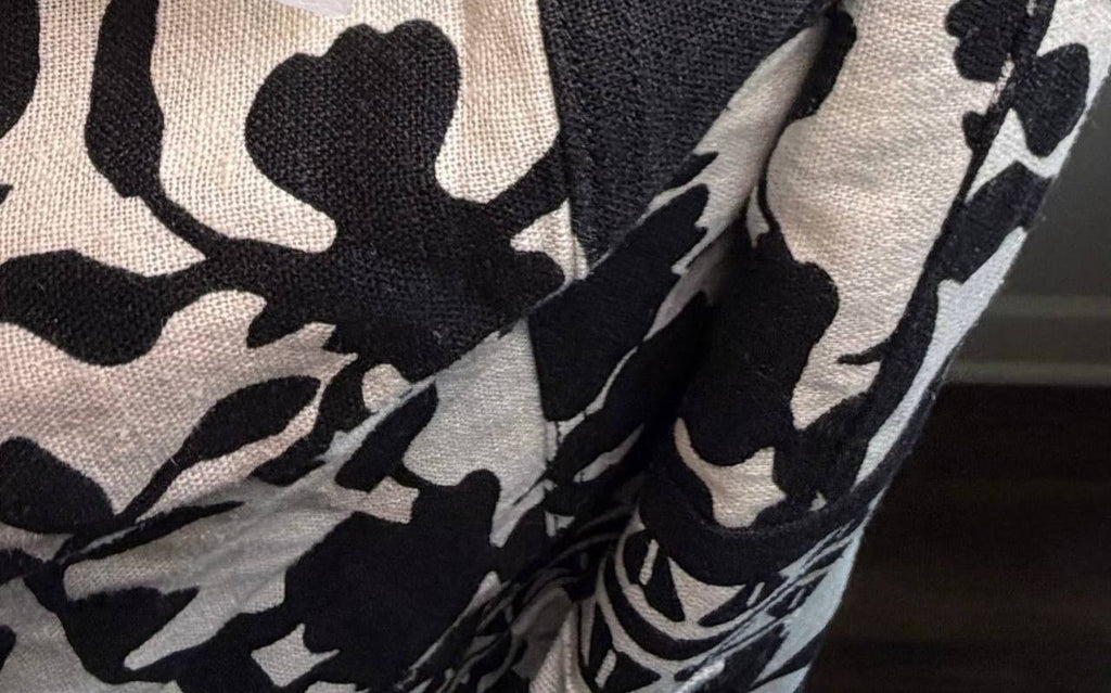 MSK Strapless Smocked Floral Wide‑Leg Jumpsuit Black XL NWT $119
