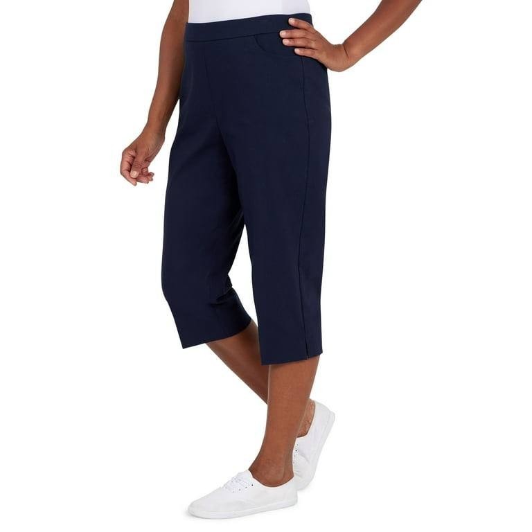Alfred Dunner Allure Stretch Clamdigger Pants – Size 8P – NWT