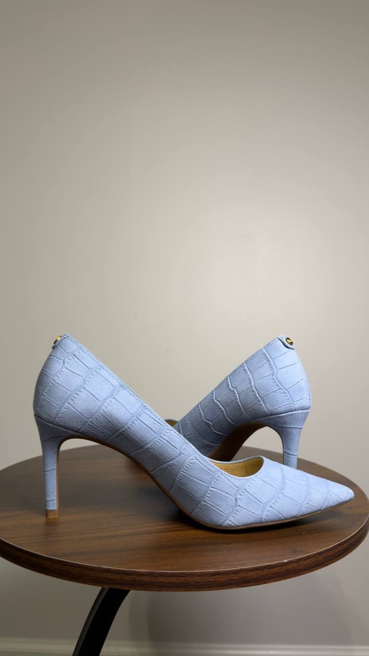Michael  Michael  Kors  Flex  Pumps  Chambray  Suede  7M  New  $129.50