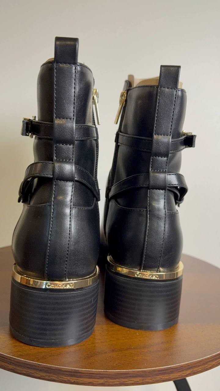 Calvin Klein “Jasen” Dress Boots – Size 10M – Black –$139 NIB-