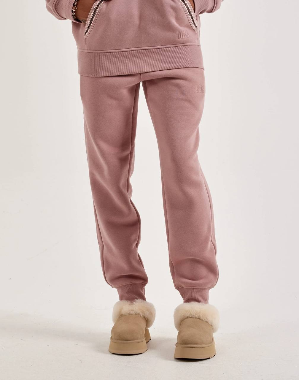 UGG Tasman Jogger Pants Dusty Rose L Unisex NWT $98