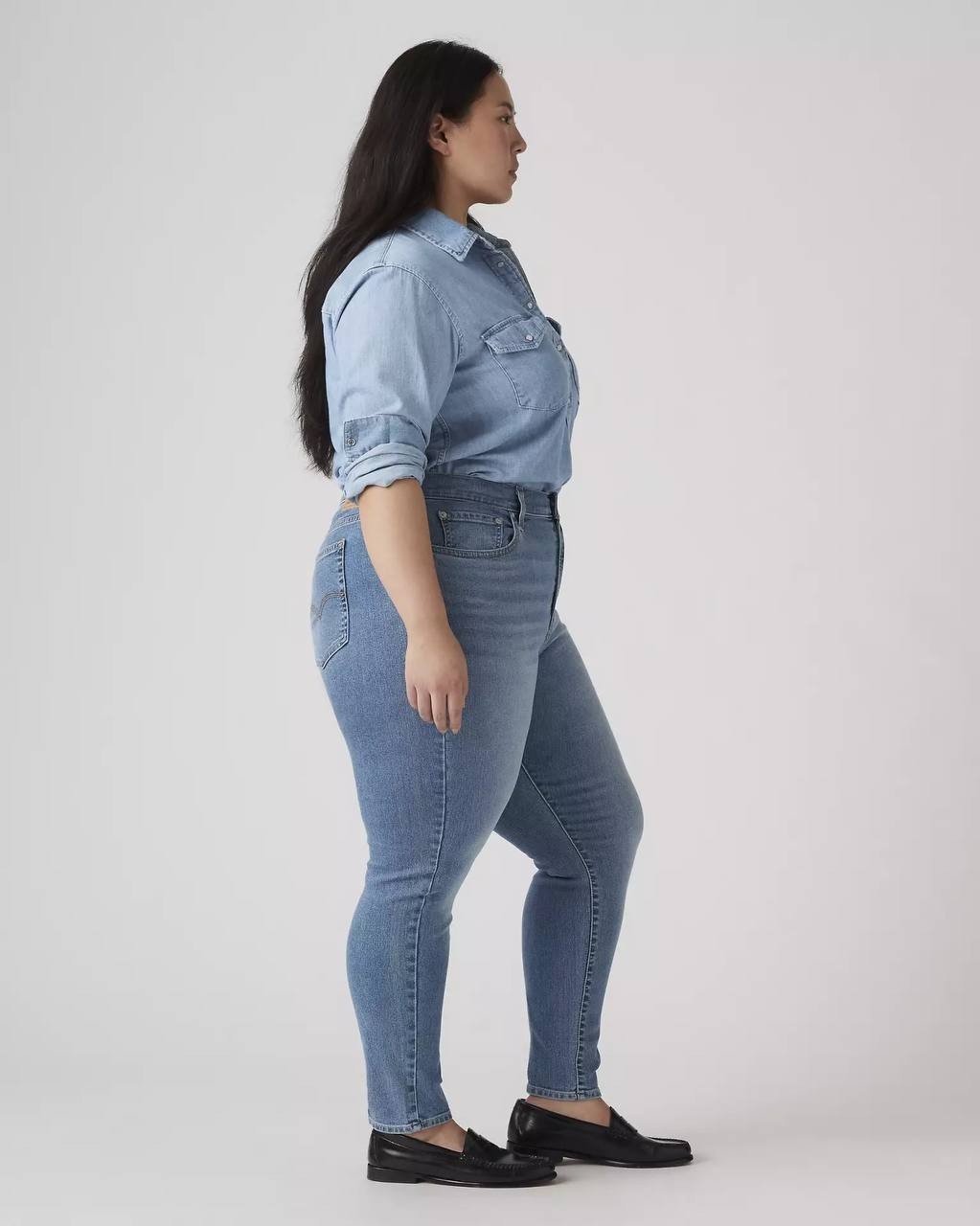 Levi’s 721 High Rise Skinny Women’s Jeans Blue 24W NWT $69.50