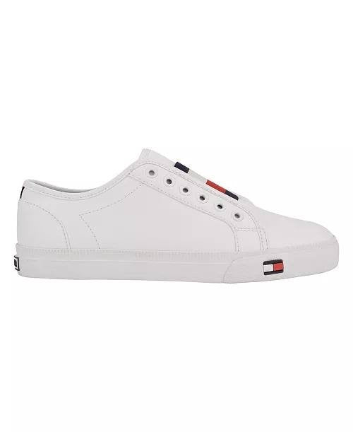 Tommy Hilfiger Anni Slip‑On Casual Sneakers White Multi Women’s 10M NWB
