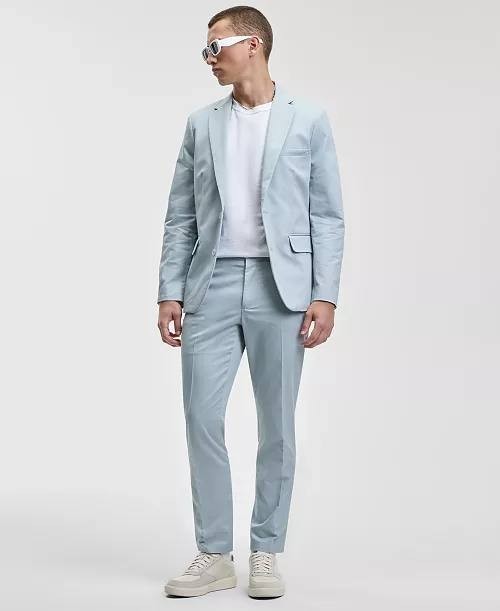Mode of One Men’s Slim‑Fit Suit Pants Misty Silver Size 40 $79.50 NWT