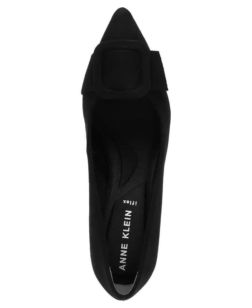 Anne Klein Slip‑On Pumps 9.5M Black Man‑Made New in Box MSRP $89