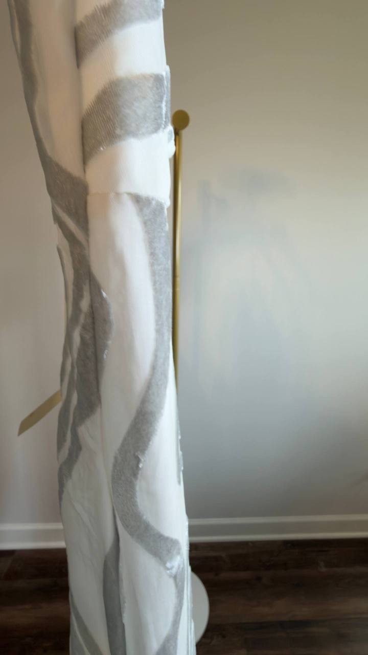 Parker Printed Sleeveless Maxi Dress Shimmer Stone 0 NWT $180