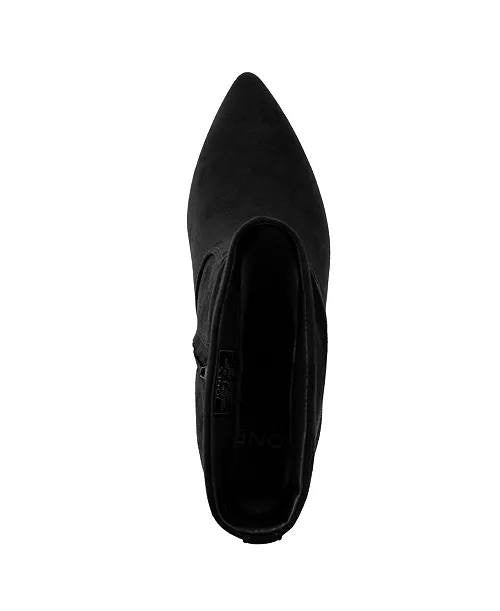 Jones New York Black Microsuede Dress Booties 7.5M New in Box MSRP $89.50