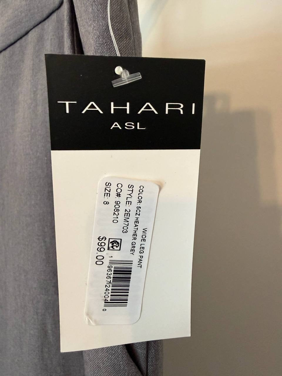 Tahari Wide‑Leg Pants – Size 8 – NWT – $99