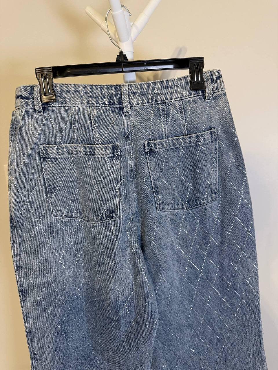 Avec Les Filles High‑Rise Wide‑Leg Jeans – Size 29 – Excellent Condition