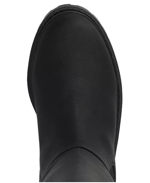 Journee Collection Brandi Lug Sole Knee High Boots Vintage Black 8.5M NWB $122
