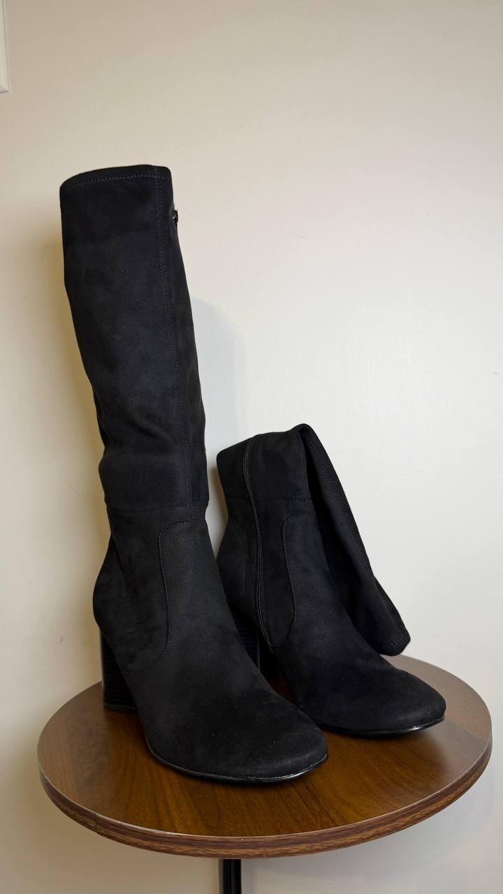 Style & Co High Boots 9.5M Black Man‑Made New in Box MSRP $89.90